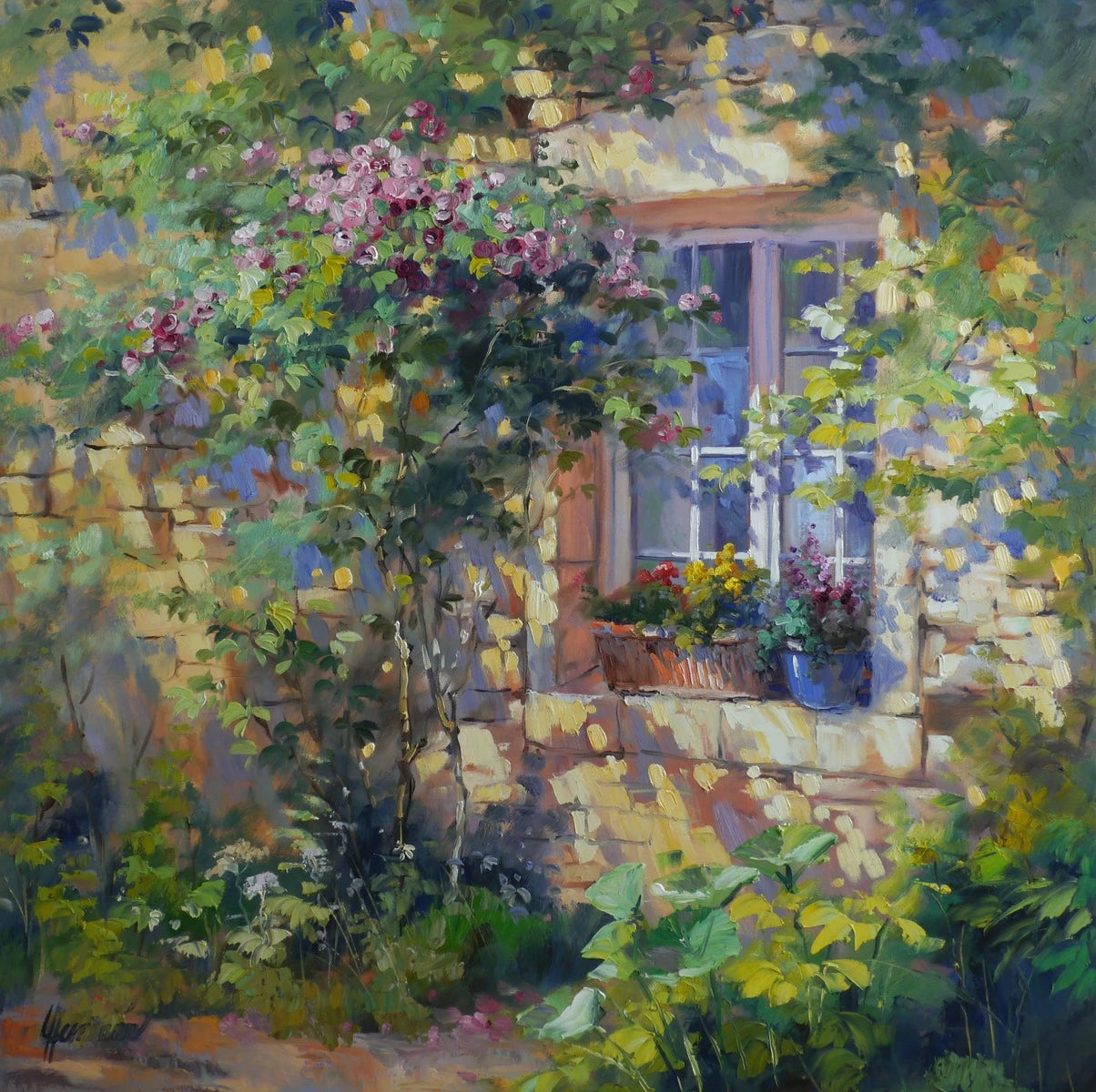 Ute Herrmann - Cabanon in the lavender