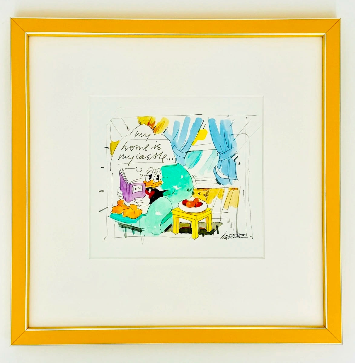 Wolfgang Loesche Donald - my home is my castle