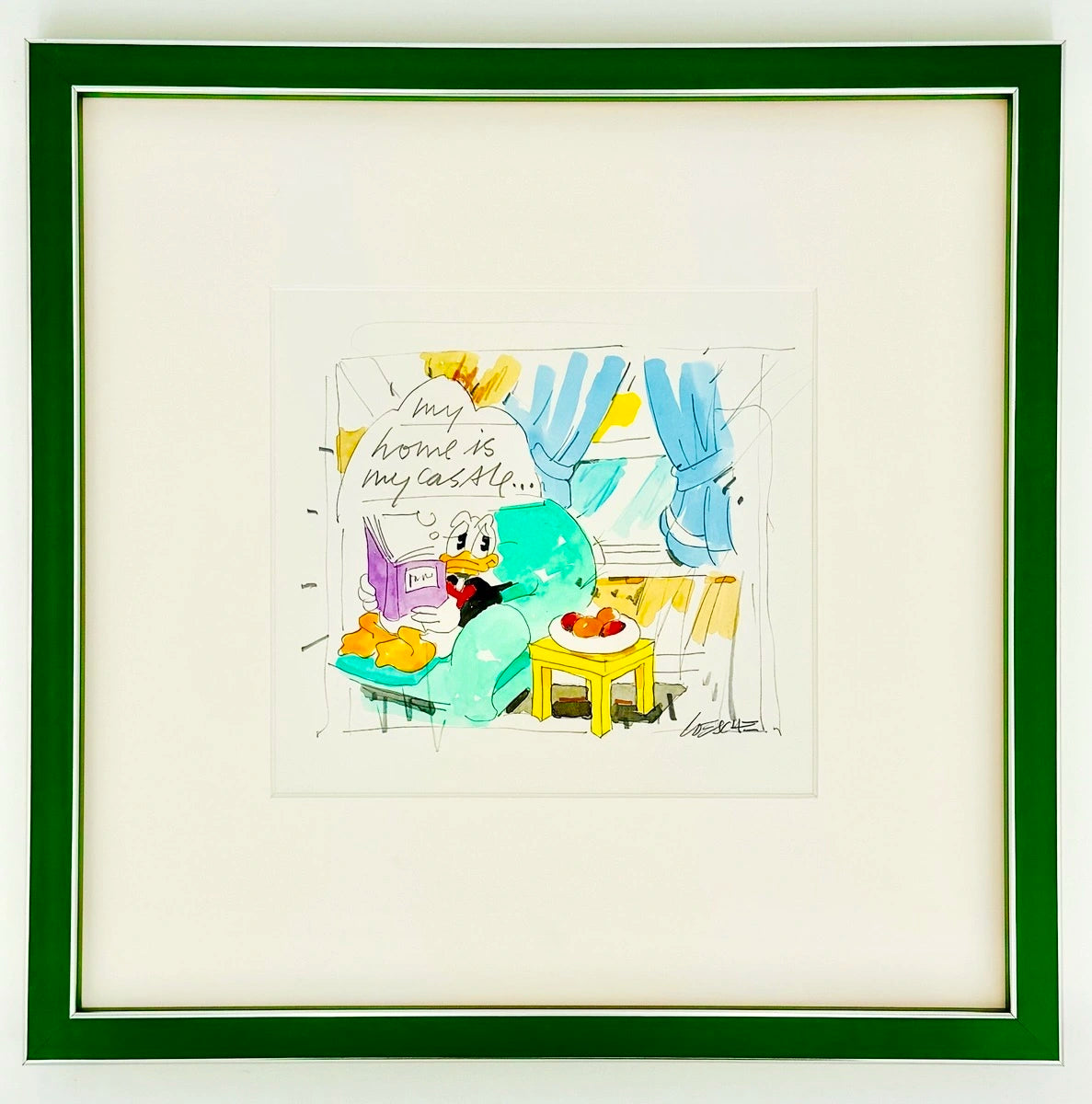 Wolfgang Loesche Donald - my home is my castle