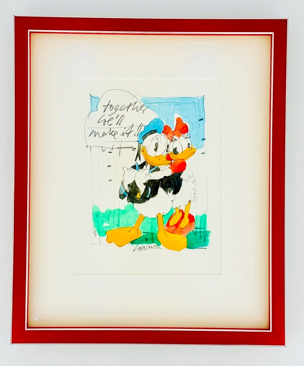Wolfgang Loesche Donald und Daisy - Together we´ll make it