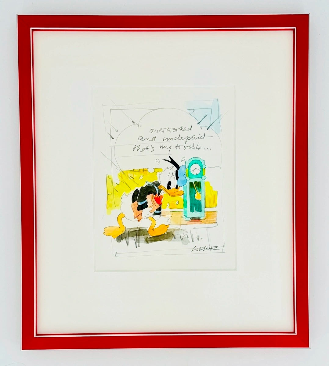 Wolfgang Loesche Donald - overworked and underpaid...