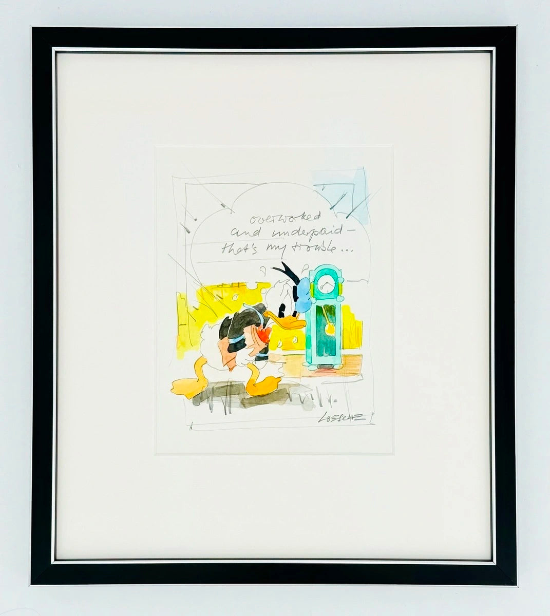 Wolfgang Loesche Donald - overworked and underpaid...