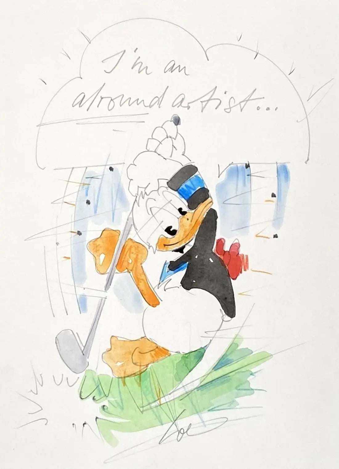 Wolfgang Loesche Donald - Je suis un artiste polyvalent