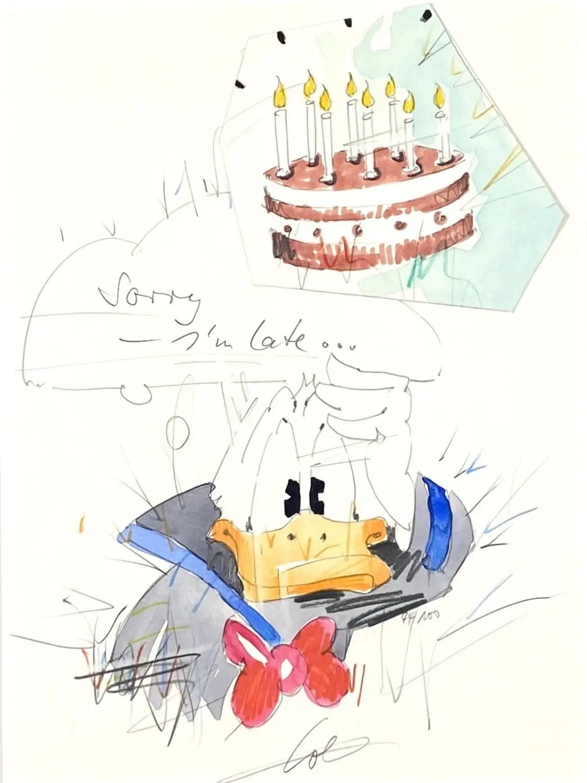 Wolfgang Loesche Donald - Sorry - I'm late...