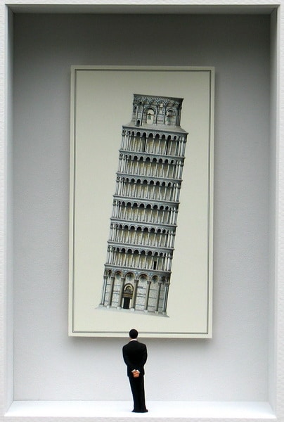 Volker Kühn: „Ansichtssache“, 3-D-Kunstwerk – Galerie Vogel Heidelberg