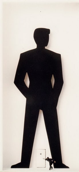 Volker Kühn – Ein dringendes Bedürfnis, original gerahmtes 3-D-Bild