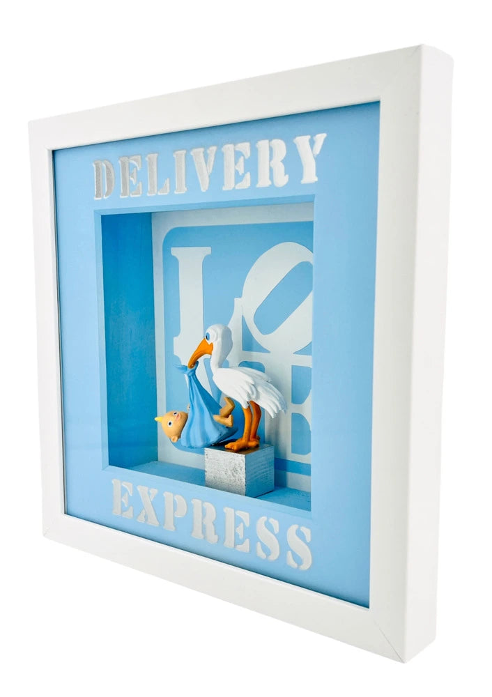 Andreas Lichter - Delivery Express Blau - Galerie Vogel