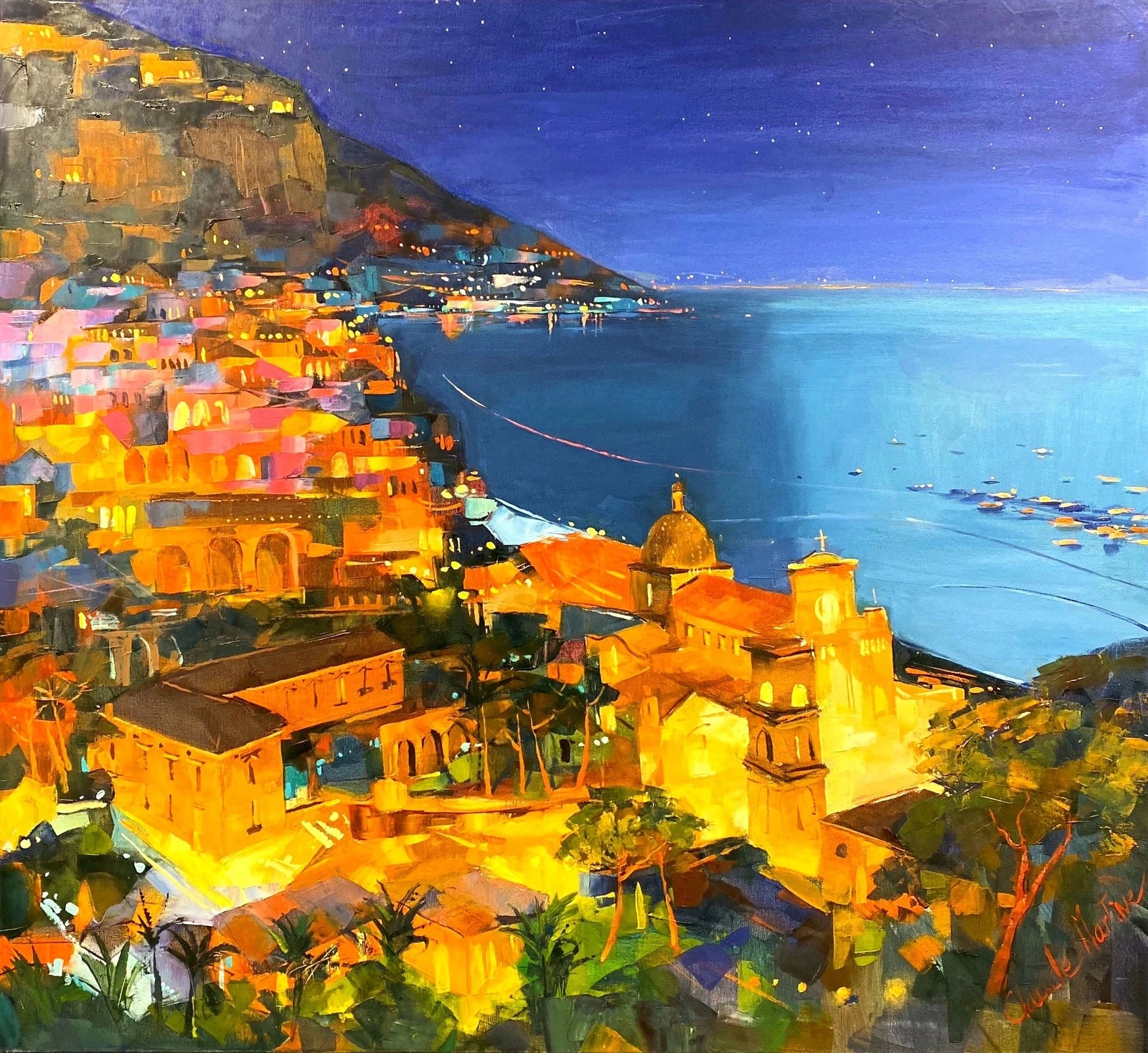 Claude Martine  Eine Nacht am Meer - Galerie Vogel