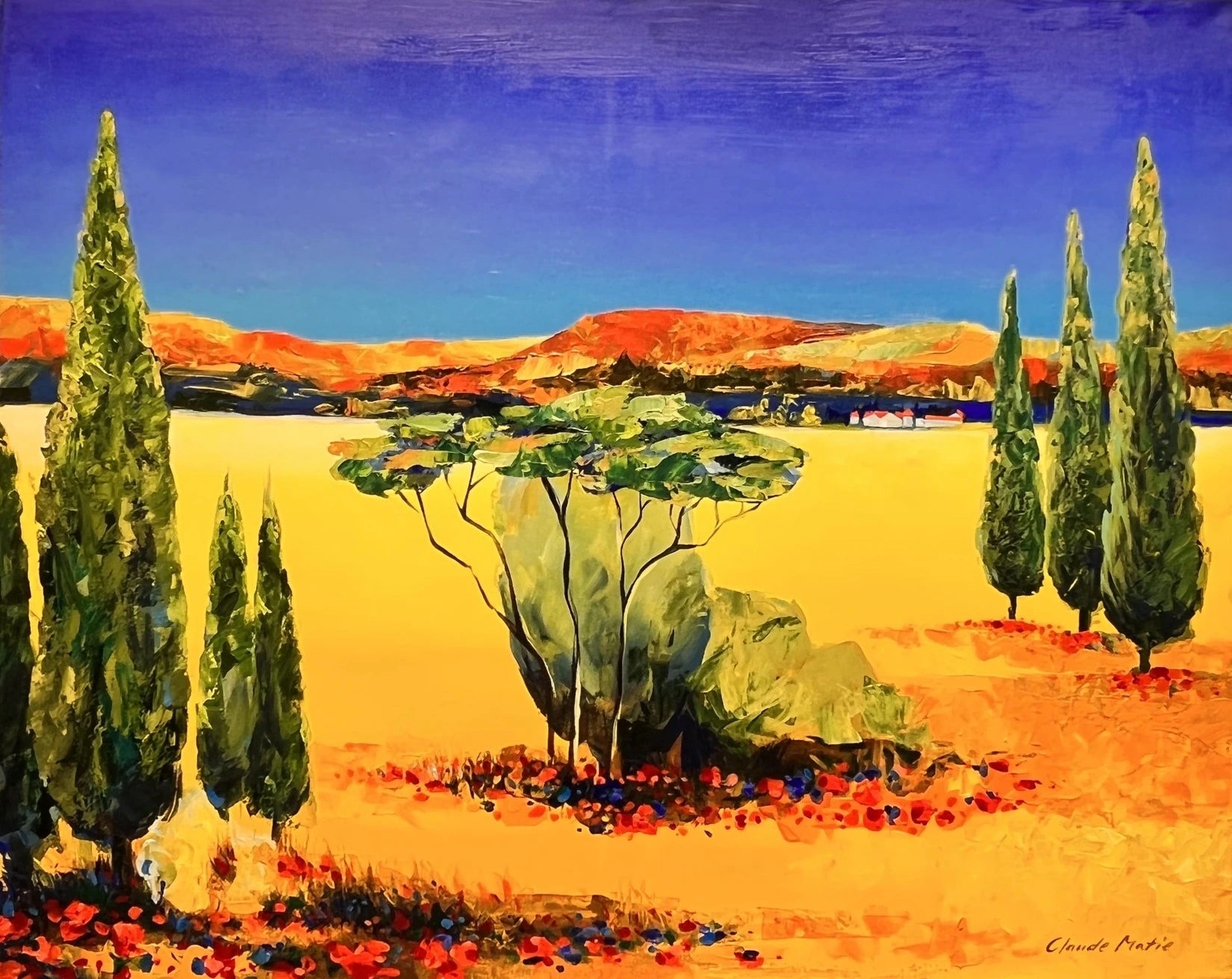 Claude E. Matié  Die Sonne strahlt - Galerie Vogel
