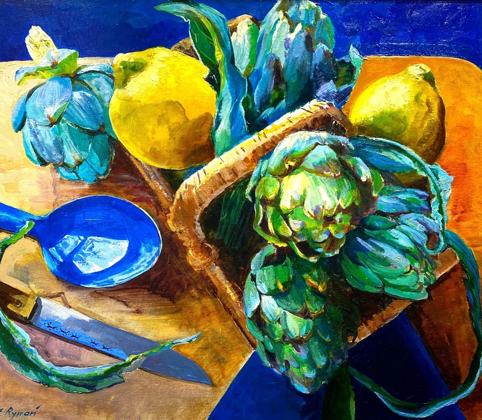 Ewgenij Ryman  Zitronenbrett - Galerie Vogel