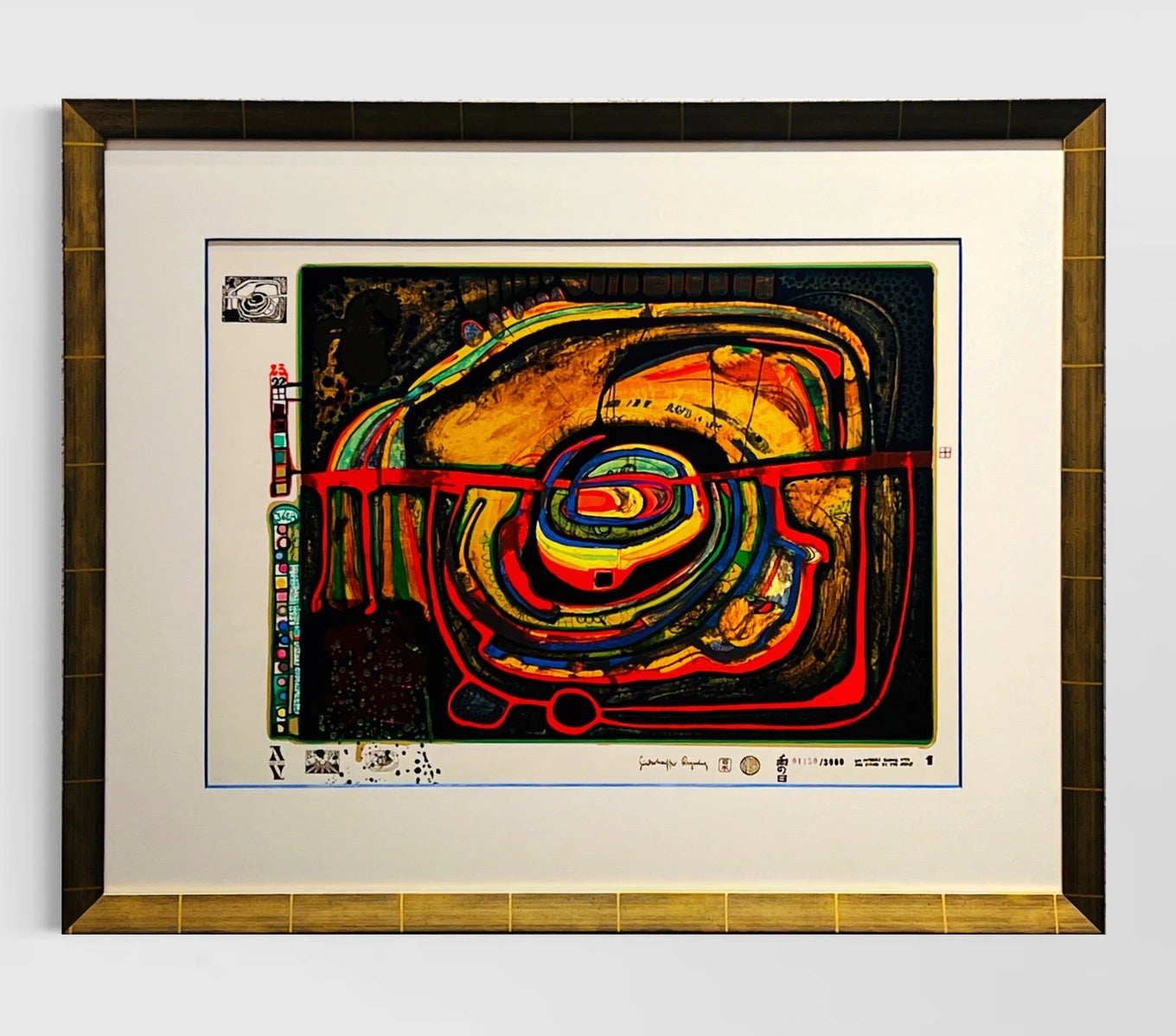 Friedensreich Hundertwasser Die fünfte Augenwaage - Galerie Vogel