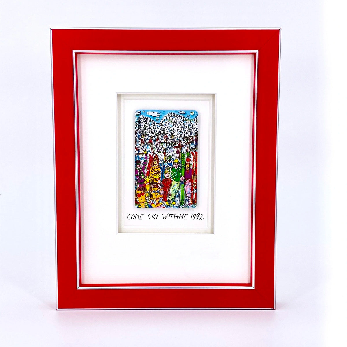 真作　james rizzi　\"ME AT MY SHOW\" 150/350 真作 james rizzi 