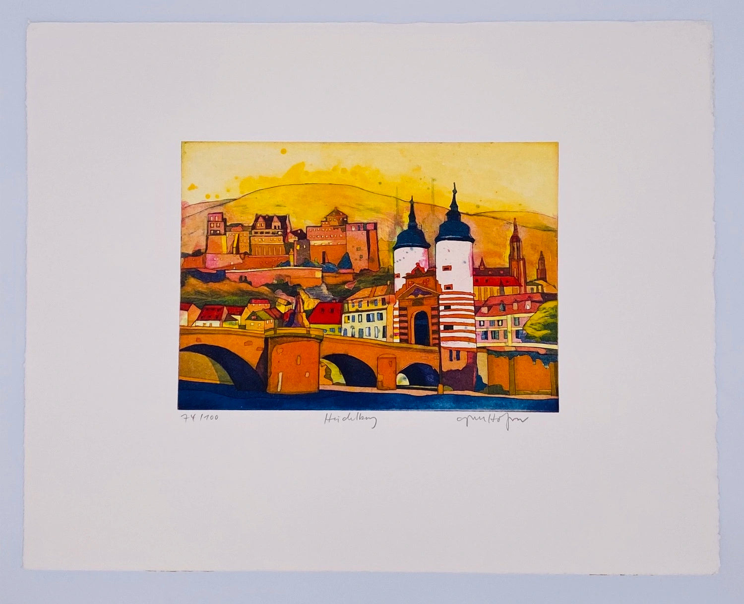Gerhard Hofmann Heidelberg Altstadt - Galerie Vogel