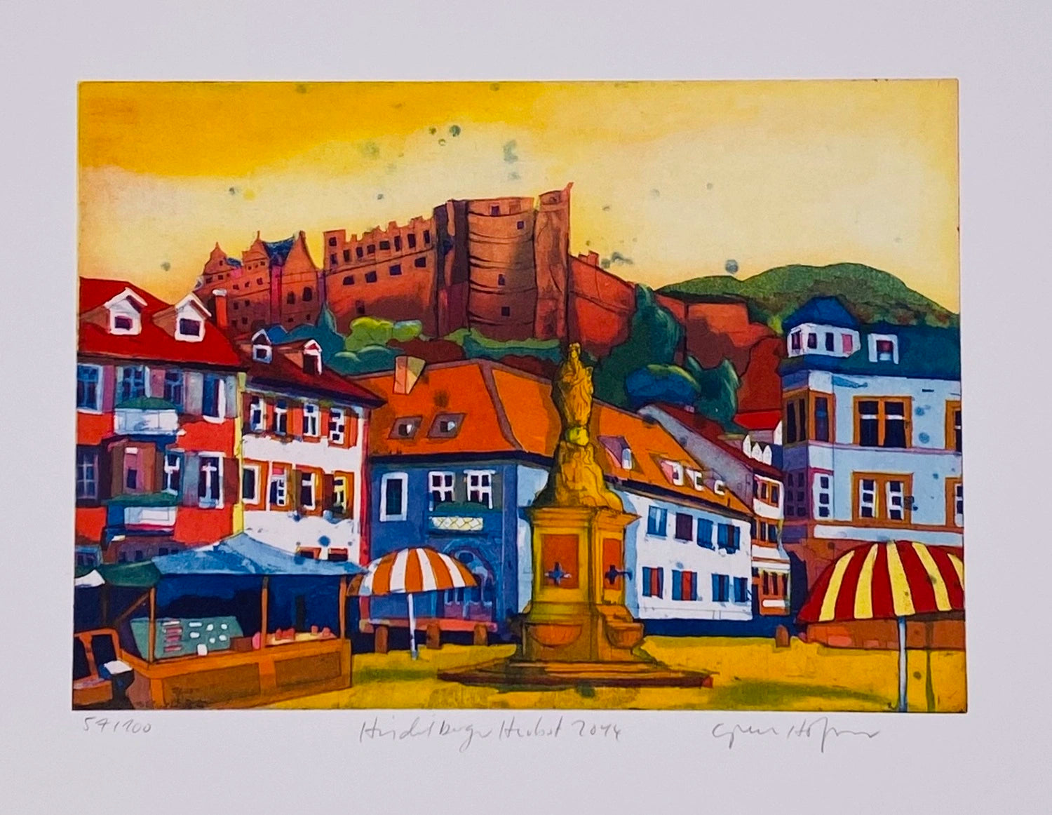 Gerhard Hofmann Heidelberger Herbst - Galerie Vogel