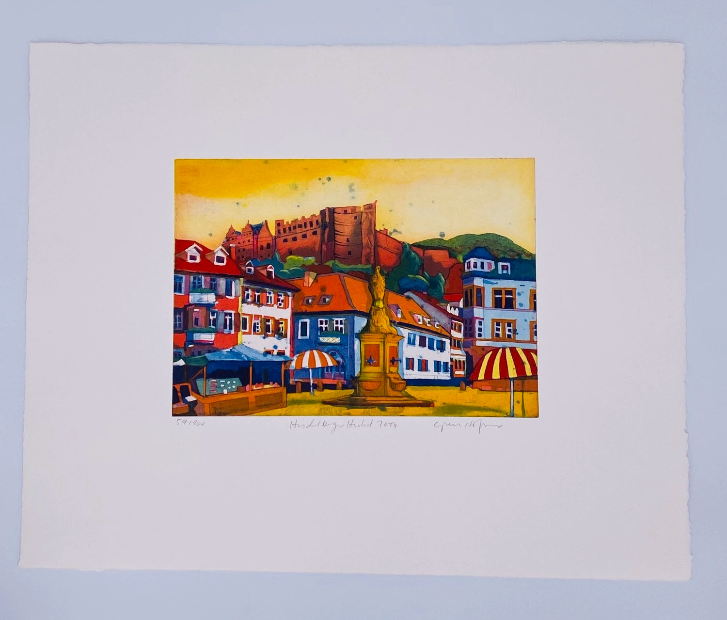 Gerhard Hofmann Heidelberger Herbst - Galerie Vogel