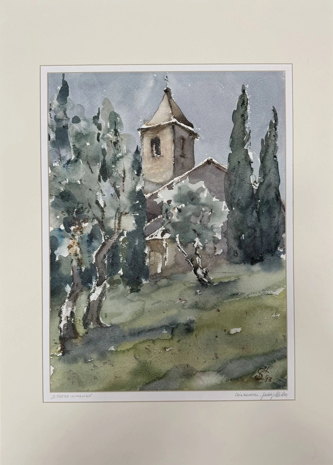 Joachim Jo Schilling: Sirmione S.Pietro in Mavino
