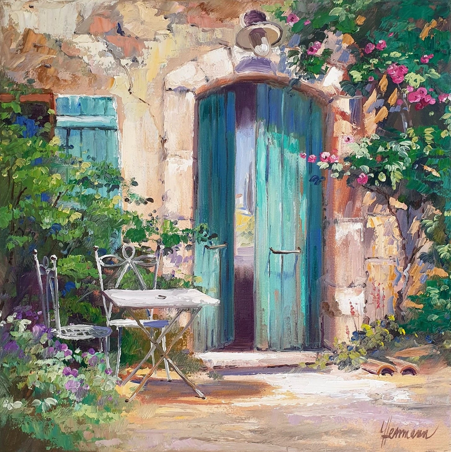 Ute Herrmann - Summer light in the Luberon