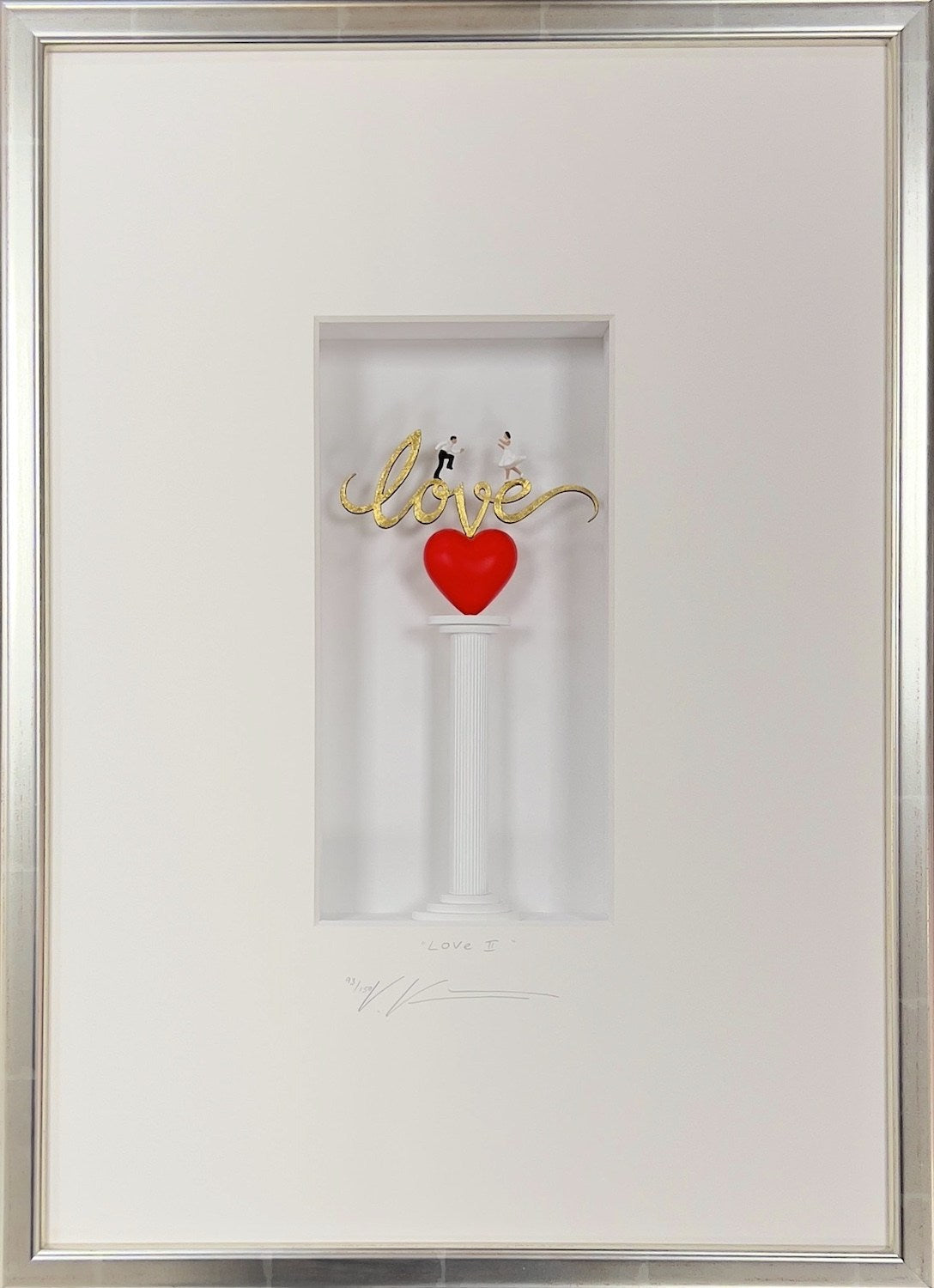 Volker Kühn – Love II, gerahmte Ansicht