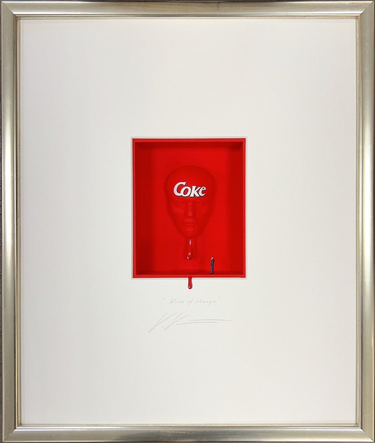 Volker Kühn – Wind of Change, gerahmtes Kunstwerk